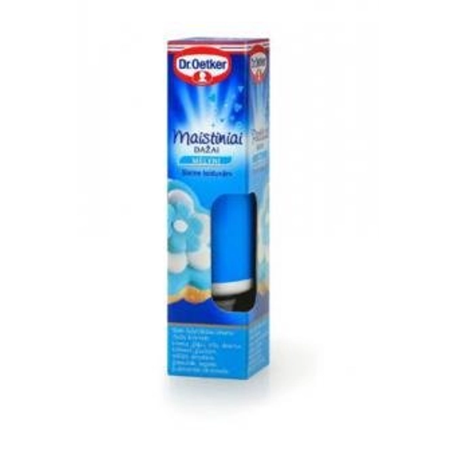 Blue food coloring, gel DR. OETKER, 10 g