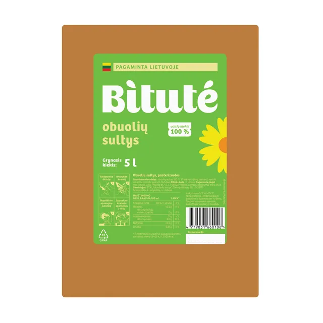 Obuolių sultys IKI ŪKIS/BITUTĖ, 5 l