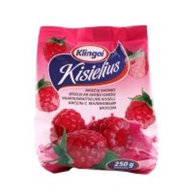 Aviečių skonio kisielius KLINGAI, 250 g