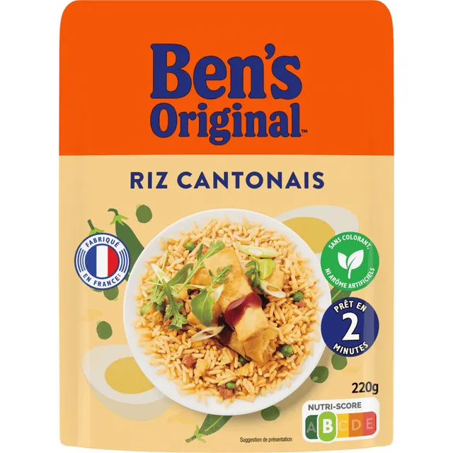 Вареный кантонский рис BEN'S ORIGINAL, 220 г