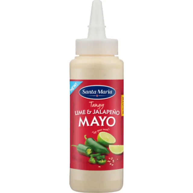 Sauce with green limes and jalapeno peppers, SANTA MARIA, 250 ml