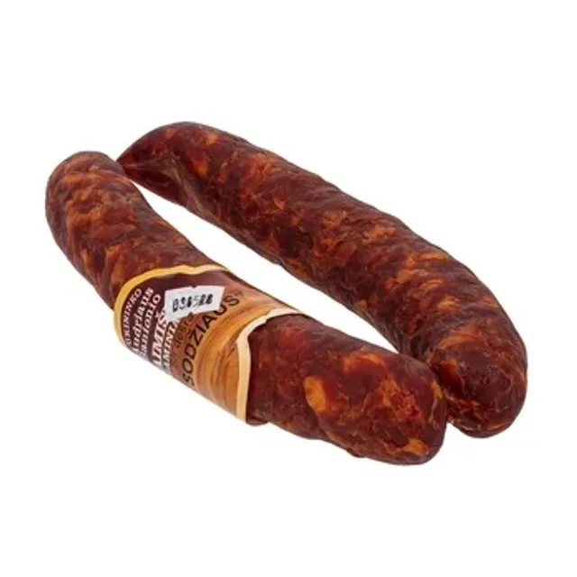Cold smoked ČESNAKINĖ sausage highest grade