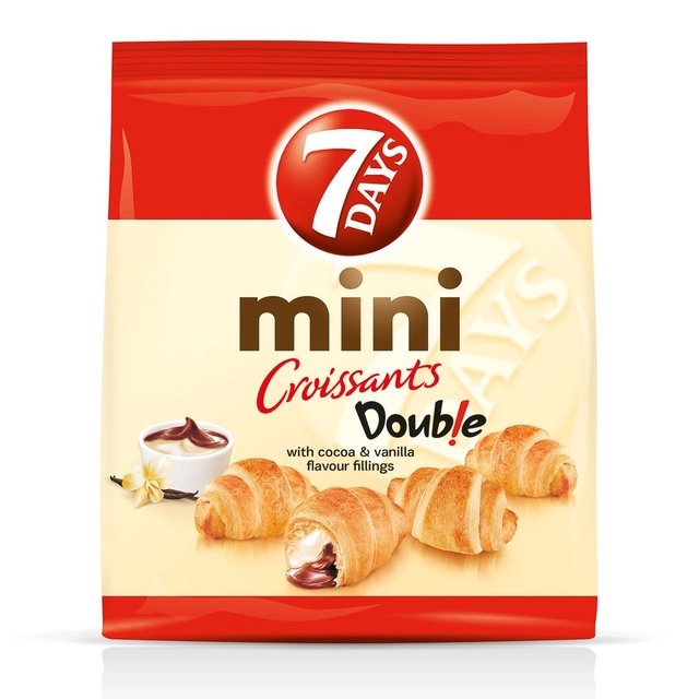 Mini raguoliai su kakava ir vanile 7 DAYS, 185 g