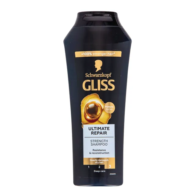 Plaukų šampūnas GLISS KUR ULTIMATE REPAIR, 250 ml