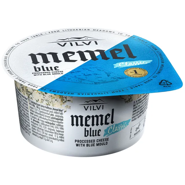 Плавленый сыр с голубой плесенью MEMEL BLUE 40% жира, 140 г