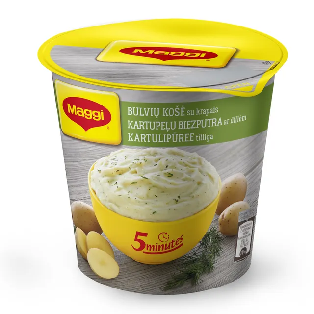 Bulvių košė su krapais MAGGI 5 MINUTĖS, 50 g