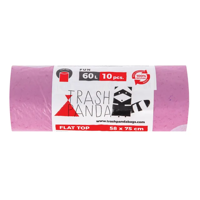 Šiukšlių maišai PACLAN 60L, 10 vnt.