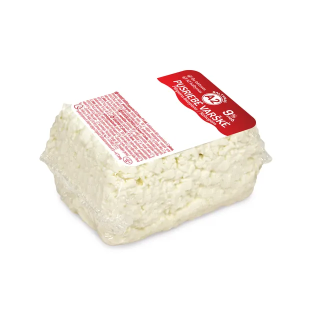 Pusriebė varškė iš A2 pieno, be lakt., 9 % rieb., 1 kg