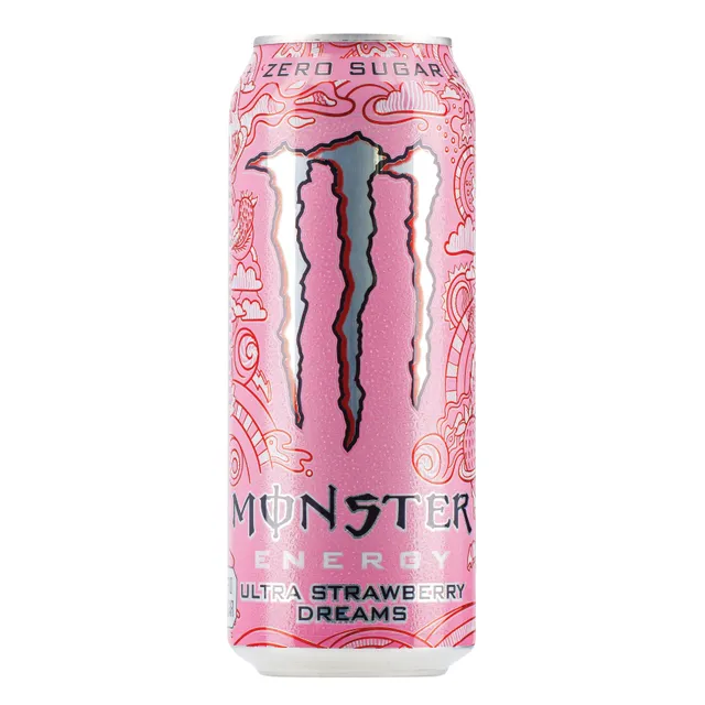 Energinis gėrimas MONSTER ULTRA STRAWBERRY DREAMS, 500 ml