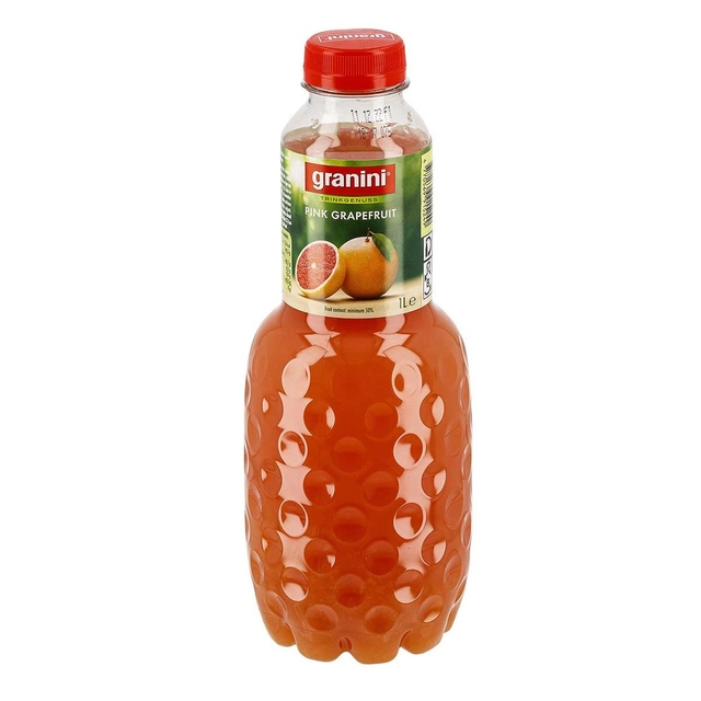 Rausvųjų greipfrutų nektaras GRANINI, 1 l