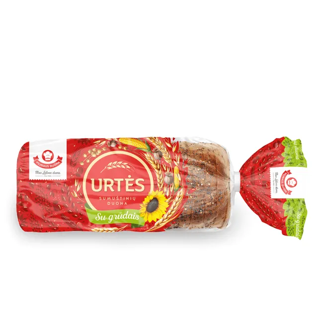 Sumuštinių duona su grūdais URTĖS, 470 g