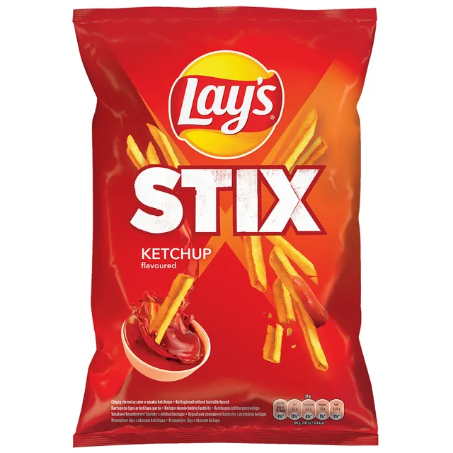 Картофельные палочки со вкусом кетчупа LAY'S STIX, 130 г