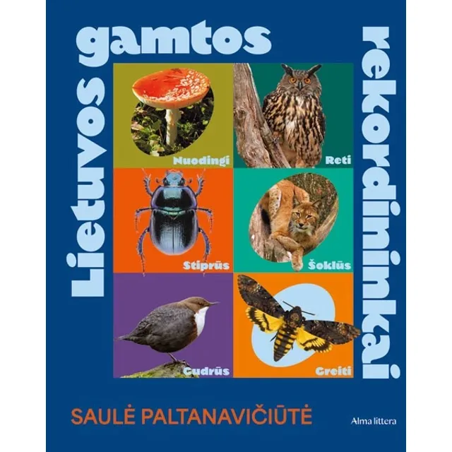 Knyga LIETUVOS GAMTOS REKORDININKAI