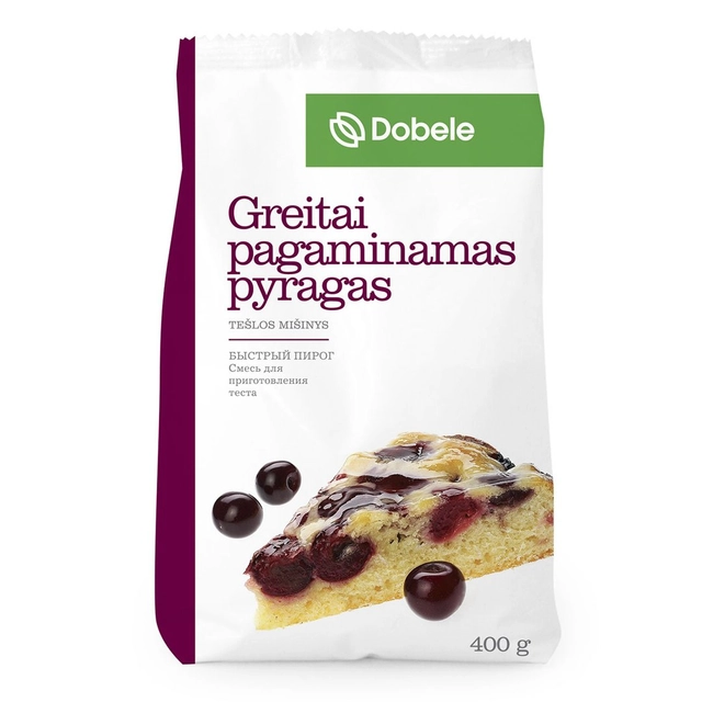 Быстрое тесто для пирога DOBELE, 400 г