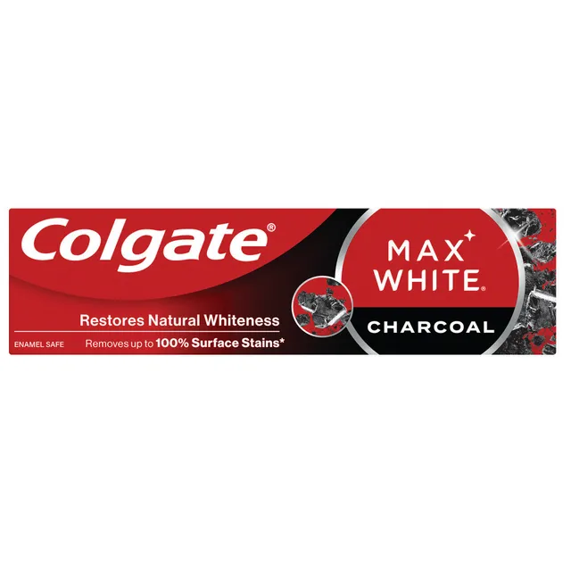 Dantų pasta COLGATE DP MAX WHITE CHARCOAL, 75 ml