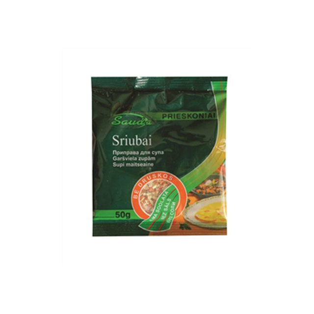 Sriubų prieskoniai be druskos SAUDA, 50 g