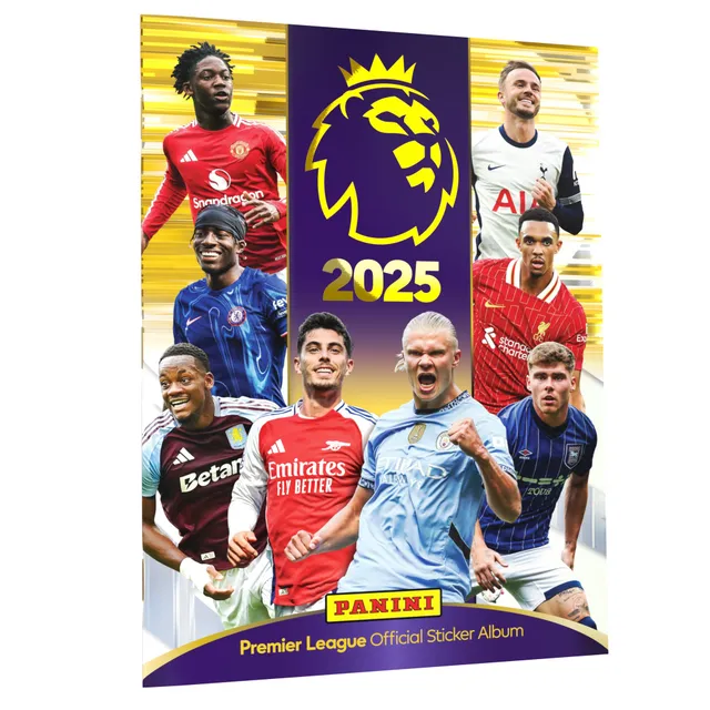 Lipdukų albumas 2025 Premier League