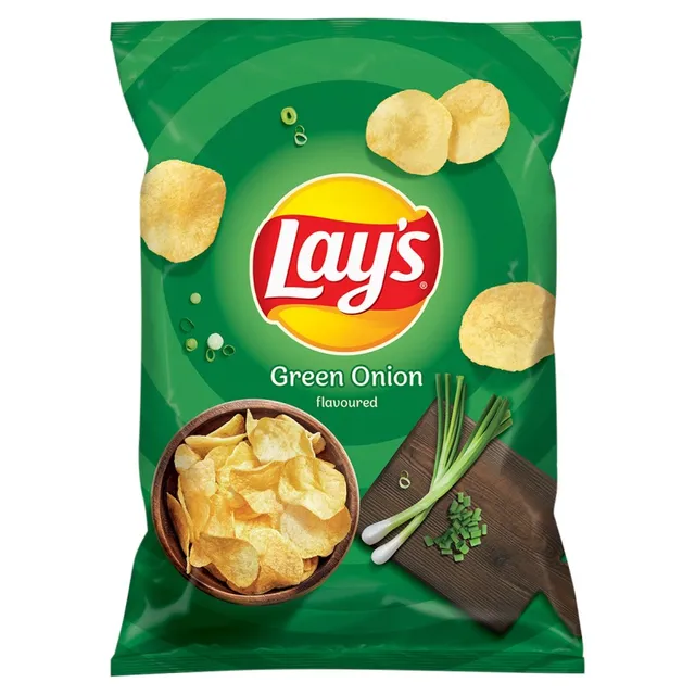 Картофельные чипсы со вкусом зеленого лука LAY'S, 40 г