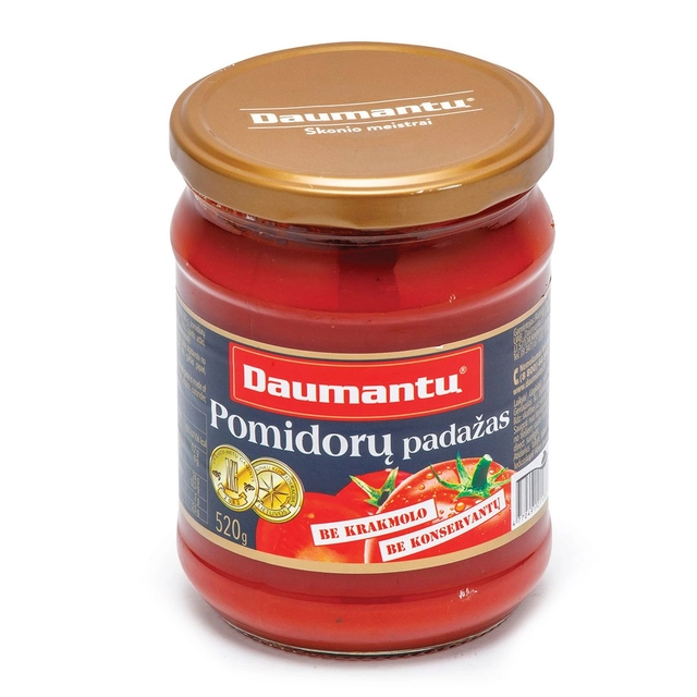 Tomato sauce without starch DAUMANTŲ KARALIŠKAS, 500 g