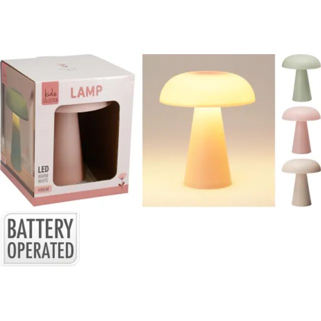 LED lempa grybo formos, 15x18 cm