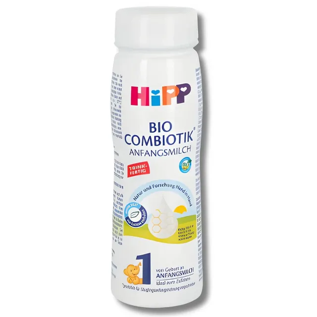 Ekologiškas pradinio maitinimo kūdikių pieno mišinys (paruoštas vartoti) nuo gimimo HiPP 1 BIO COMBIOTIK®, 200 g