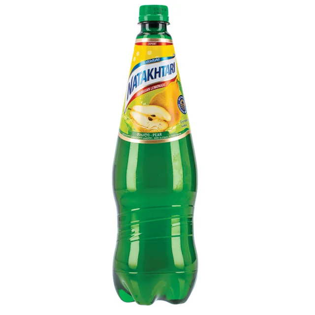 Carbonated soft drink NATAKHTARI PEAR, 1 l