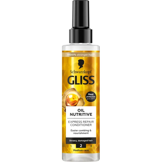Purškiamas kondicionierius GLISS OIL NUTRITIVE, 200 ml