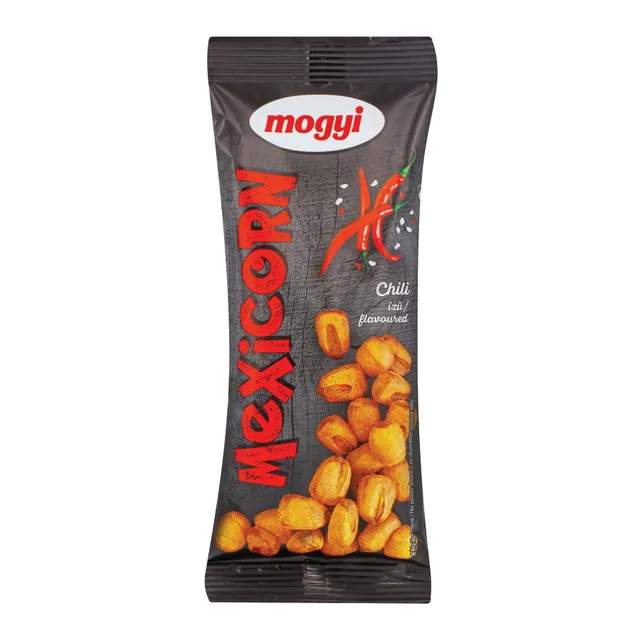 Skrudinti kukurūzai aitriuju paprikų skonio MOGYI MEXICORN, 55 g