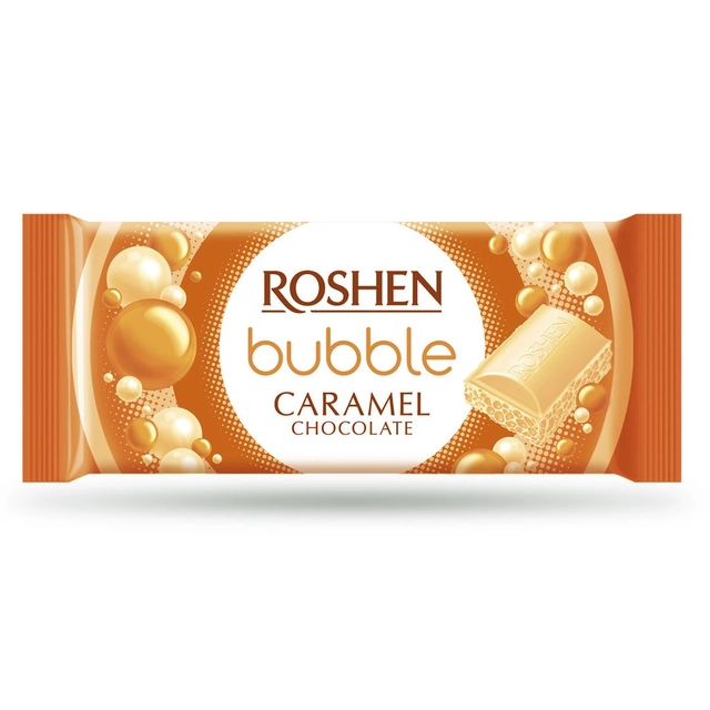 Baltasis, akytasis, karamelinis šokoladas ROSHEN, 80 g
