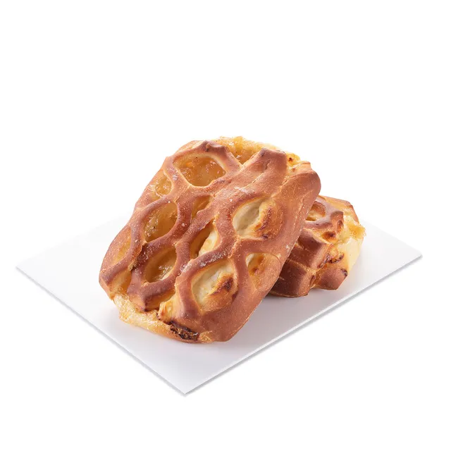 Bandelė su obuolių ir varškės įdarais, 90 g