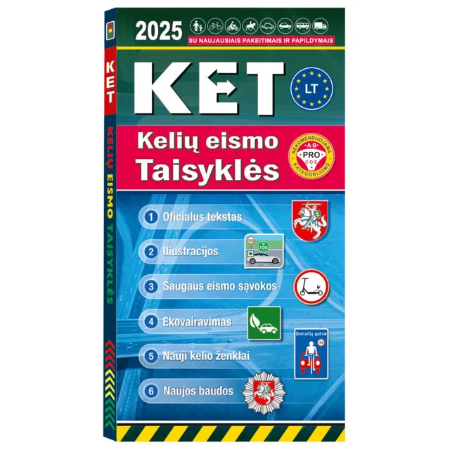 Knyga KELIŲ EISMO TAISYKLĖS
