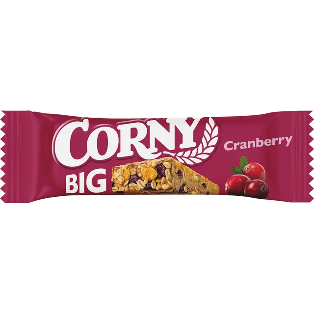 Злаковый батончик с клюквой CORNY BIG, 50 г