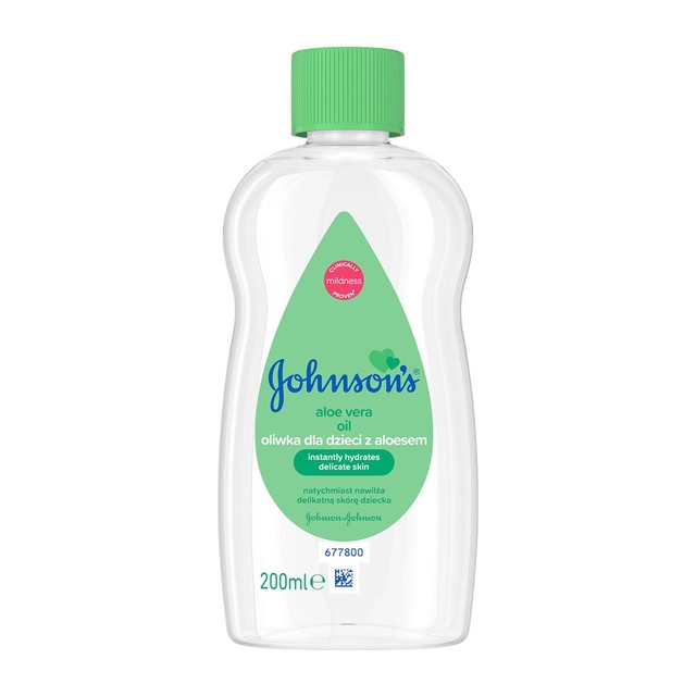 Kūno aliejus su alijošiumi JOHNSON'S, 200 ml