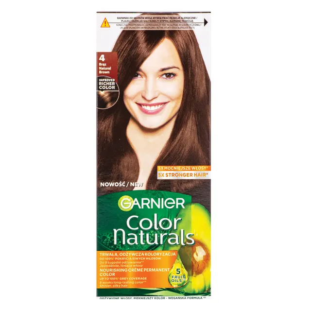 Plaukų dažai GARNIER COLOR NATURALS Nr.4