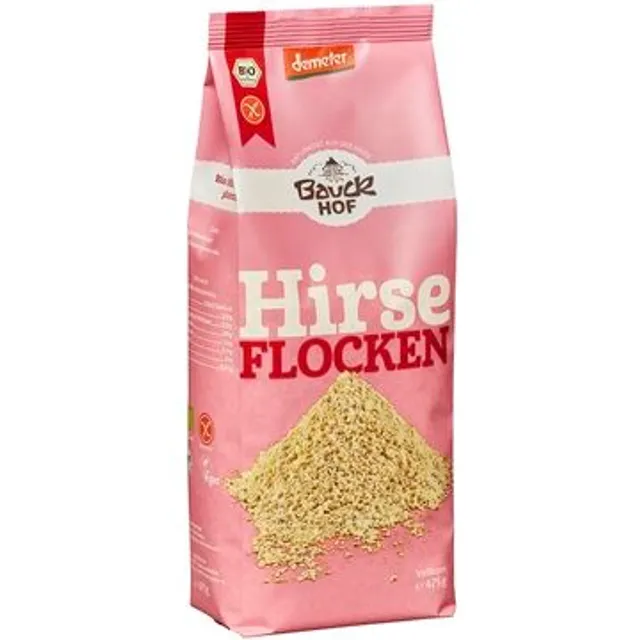 Gluten-free millet flakes BAUCK HOF, 475 g