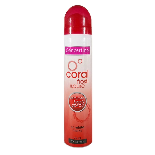 Moteriškas dezodorantas CONCERTINO CORAL, 75 ml