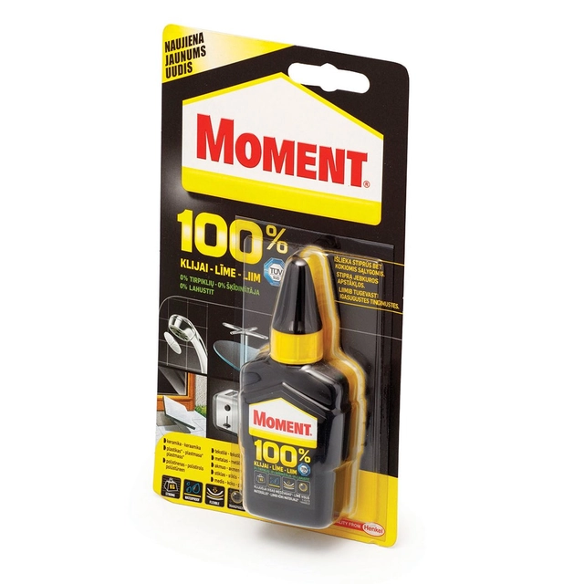 Universalūs klijai MOMENT 100%, 50 g