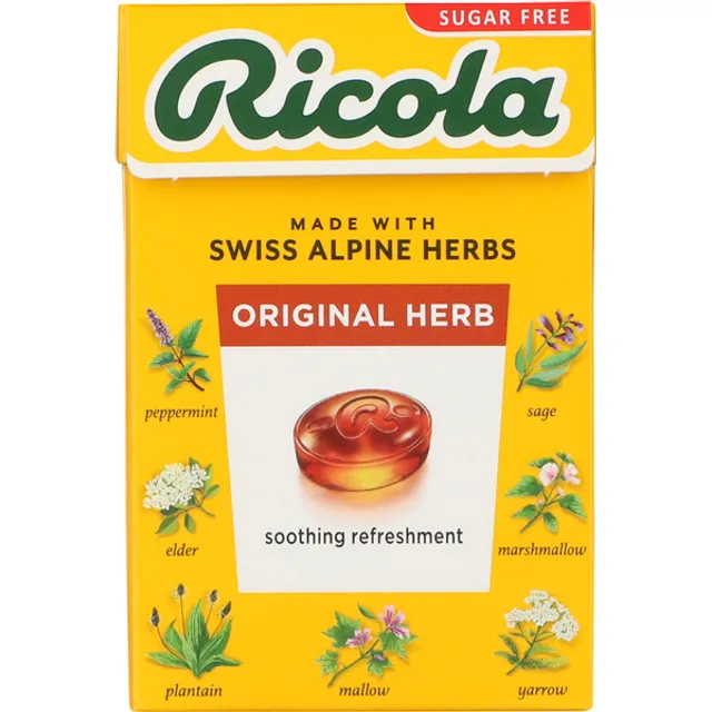 Pastilės RICOLA ORIGINAL HERBS, 50 g