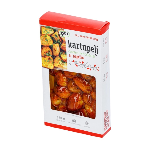 Boiled potatoes with paprika PRI, 430 g