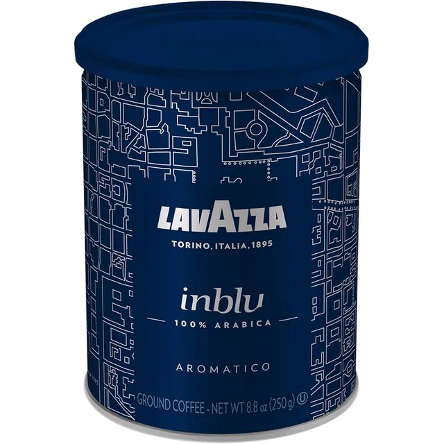 Ground coffee LAVAZZA AROMATICO INBLU TIN, 250 g