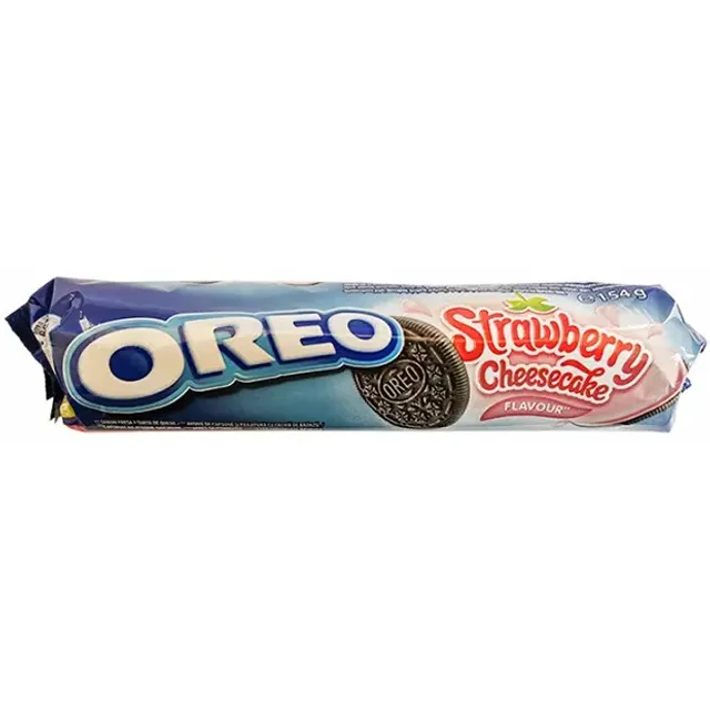 Cookies OREO STRAWBERRY CHEESECAKE, 154 g