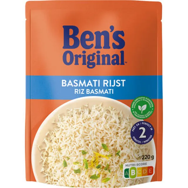 Garinti basmati ryžiai BEN'S ORIGINAL, 220 g    