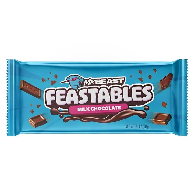 Pieninis šokoladas MR BEAST, 60 g