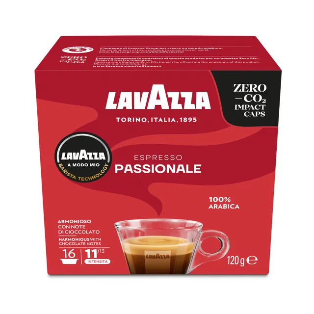 Coffee capsules LAVAZZA A MODO MIO PASSIONALE, 16 pcs.