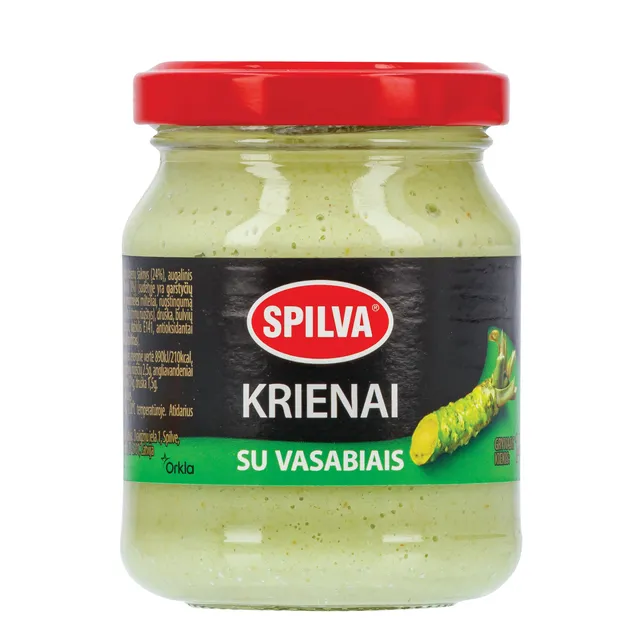 Хрен с васаби SPILVA, 140 г