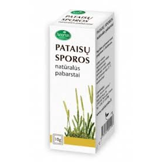 Pataisų sporos ACORUS, 10 g