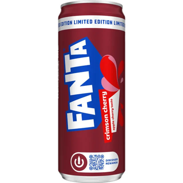 Gazuotas gėrimas FANTA APPLE-CHERRY, 330 ml