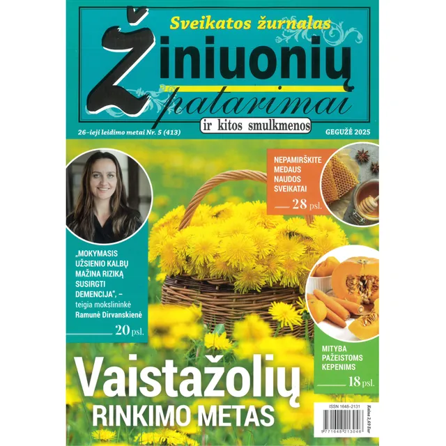 Žurnalas ŽINIUONIŲ PATARIMAI