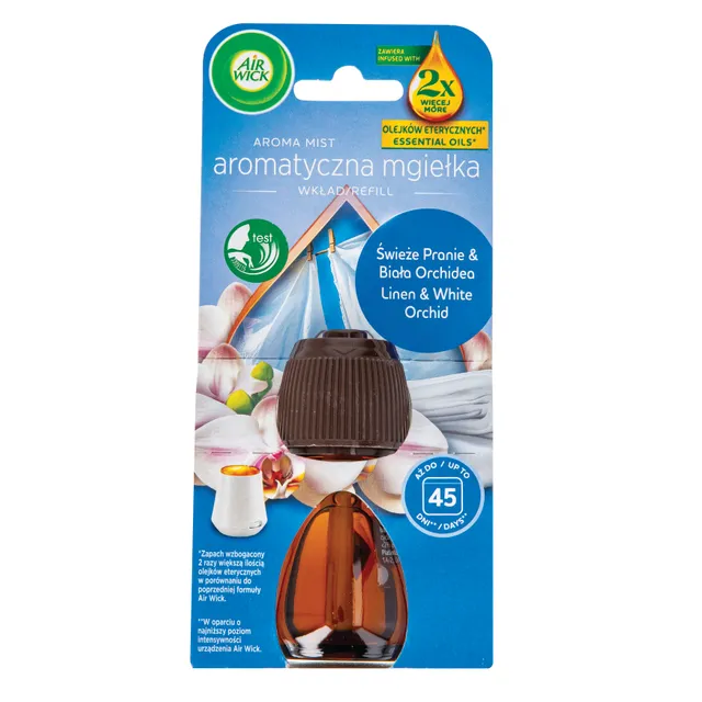 Automatinis oro gaiviklio užpildas AIR WICK LINEN & ORCHID AM, 20 ml