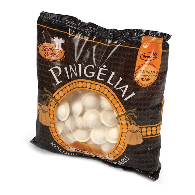 Koldūnai su mėsos įdaru PINIGĖLIAI, 500 g